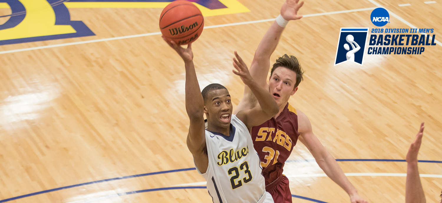 Jack Ely defends Tim Howell in the Second Round of the NCAA Tournament (photo credit: Whitman Athletics)