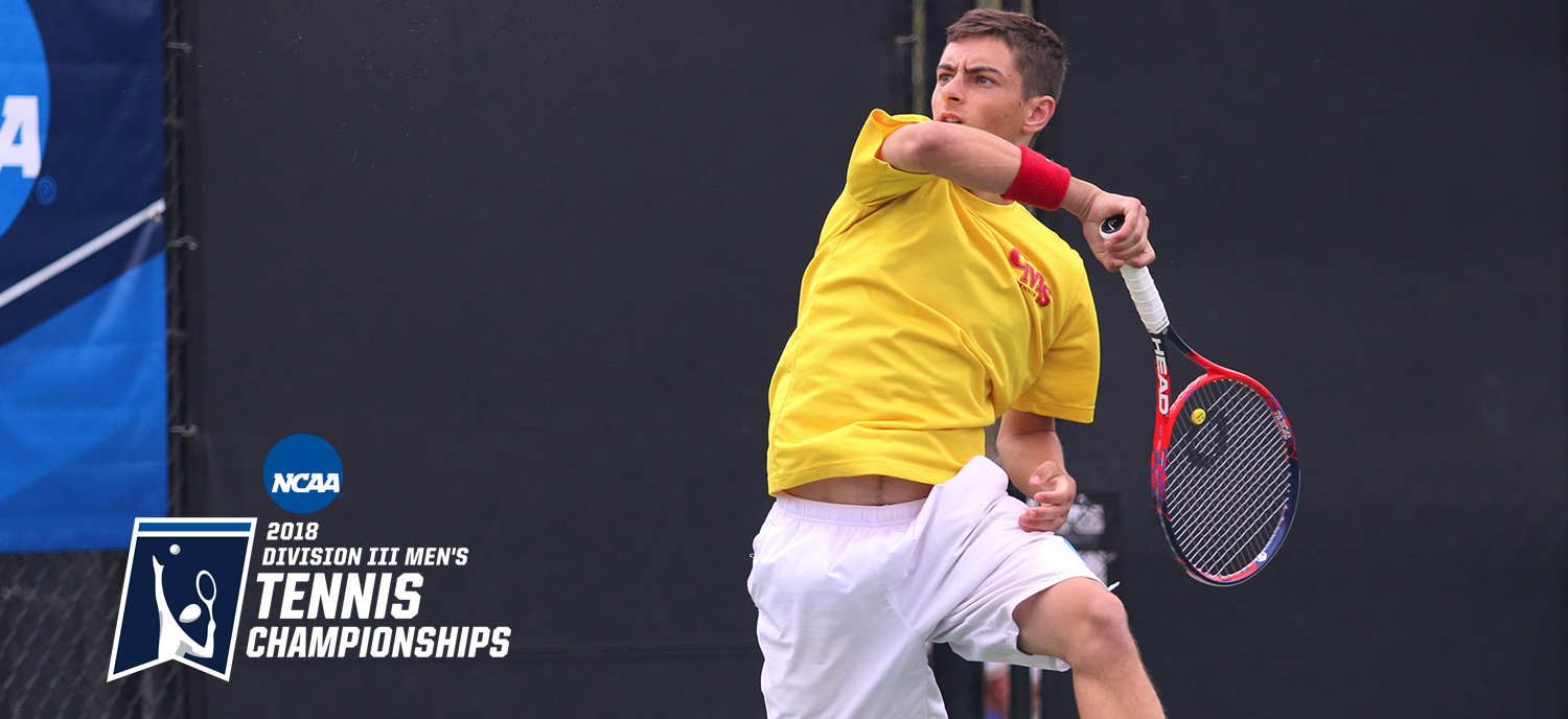 Jack Katzman earned a pair of 6-4, 6-1 victories on Thursday to advance to the individual quarterfinals.