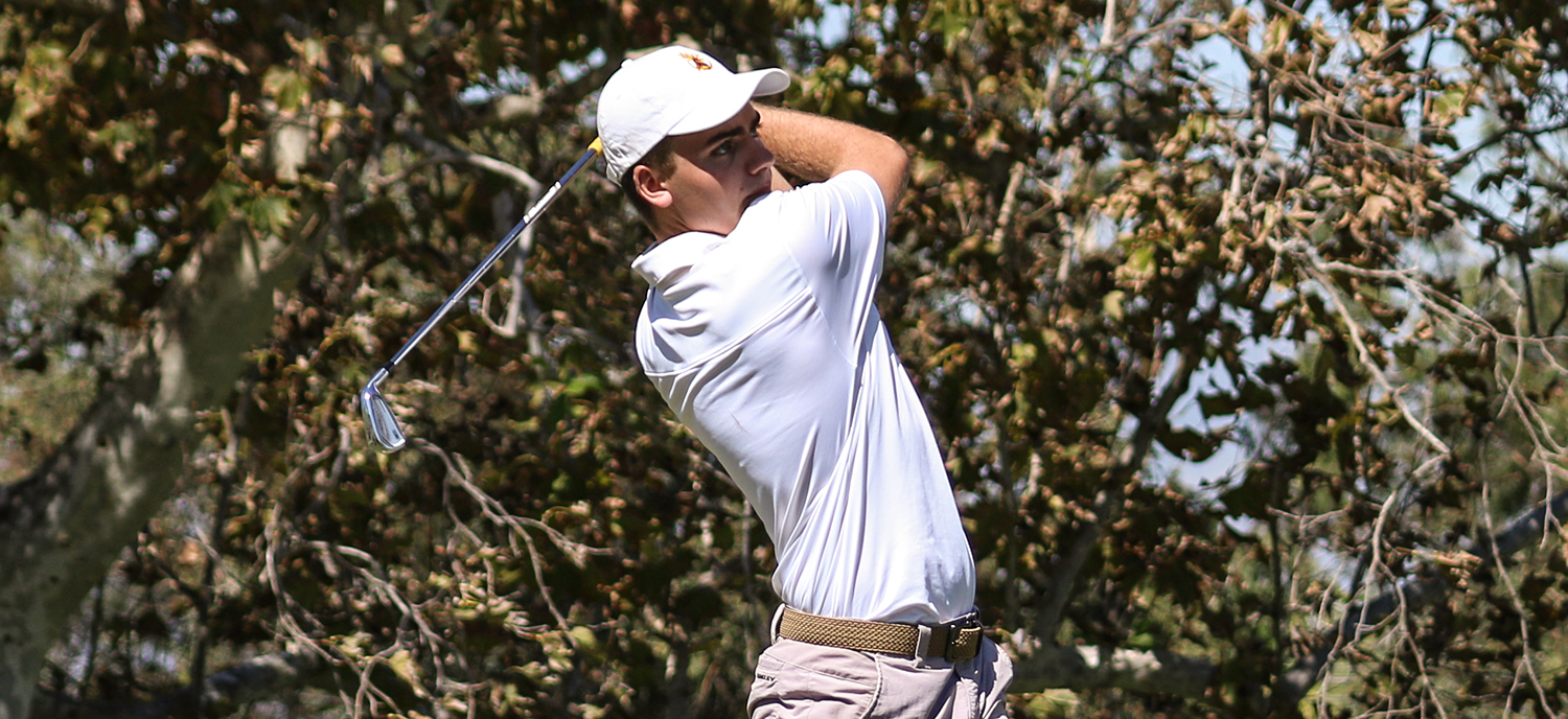 Austin Long leads the Stags after two rounds of The Master's University Spring Invite.