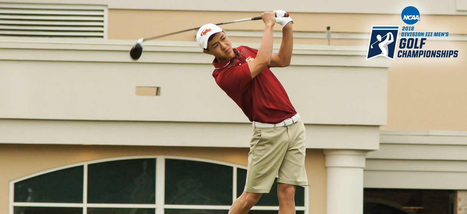 Jonathan Shaw led the Stags on Day One of the National Championships with a one-over, 73. (photo credit: John Bell)