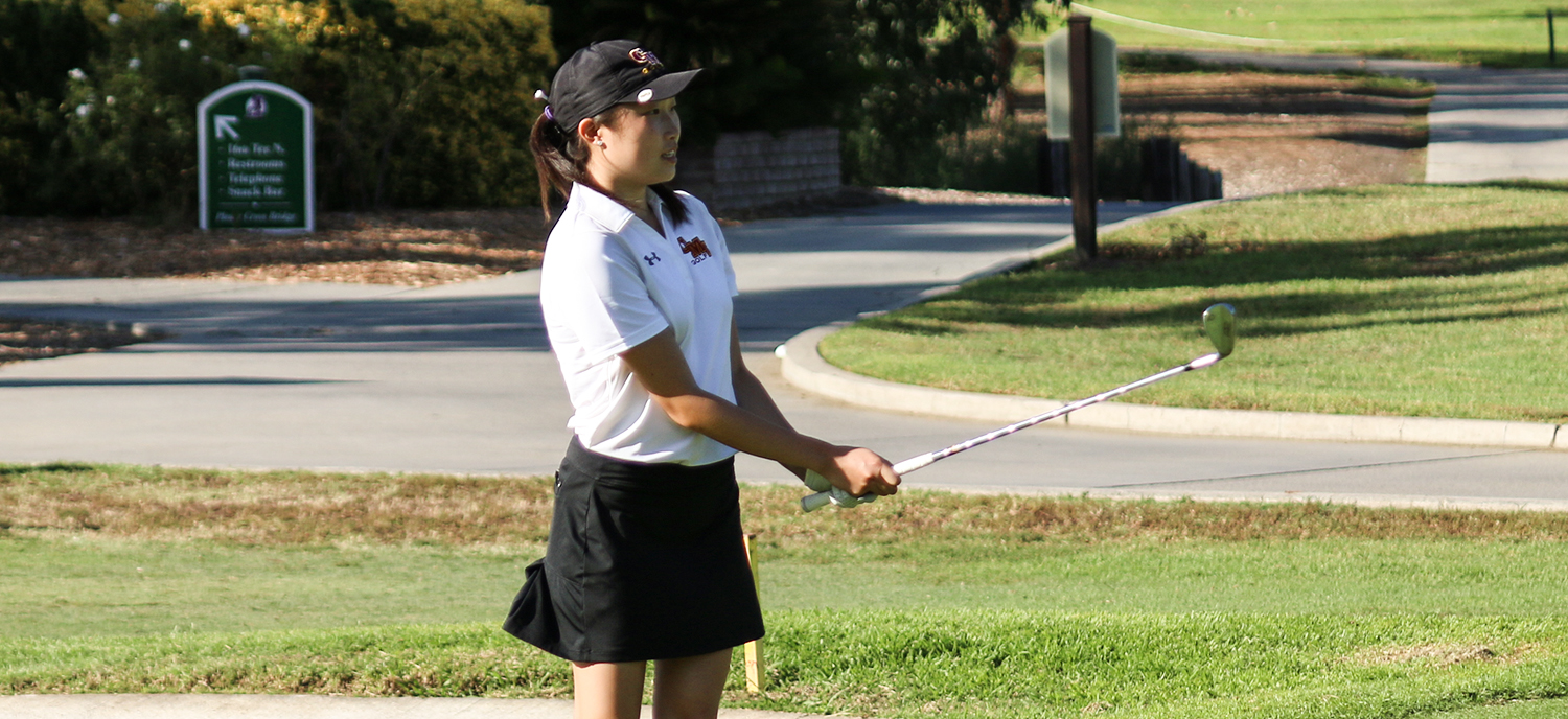 Mira Yoo is tied for the lead at the SCIAC #2 Tournament after shooting a two-over, 74 on Day One.