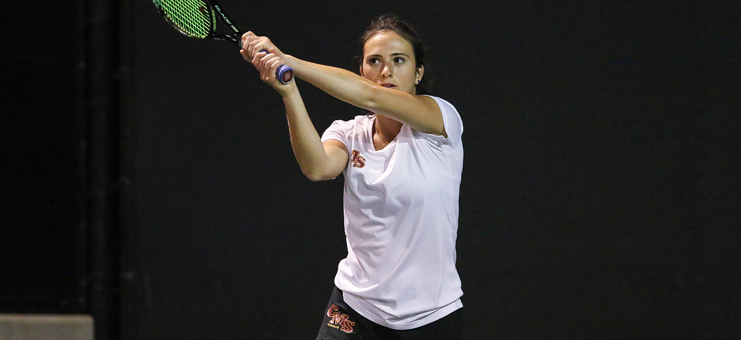 Rebecca Berger earned a 6-2, 6-1 victory at #6 singles to clinch the match for the Athenas on Wednesday.