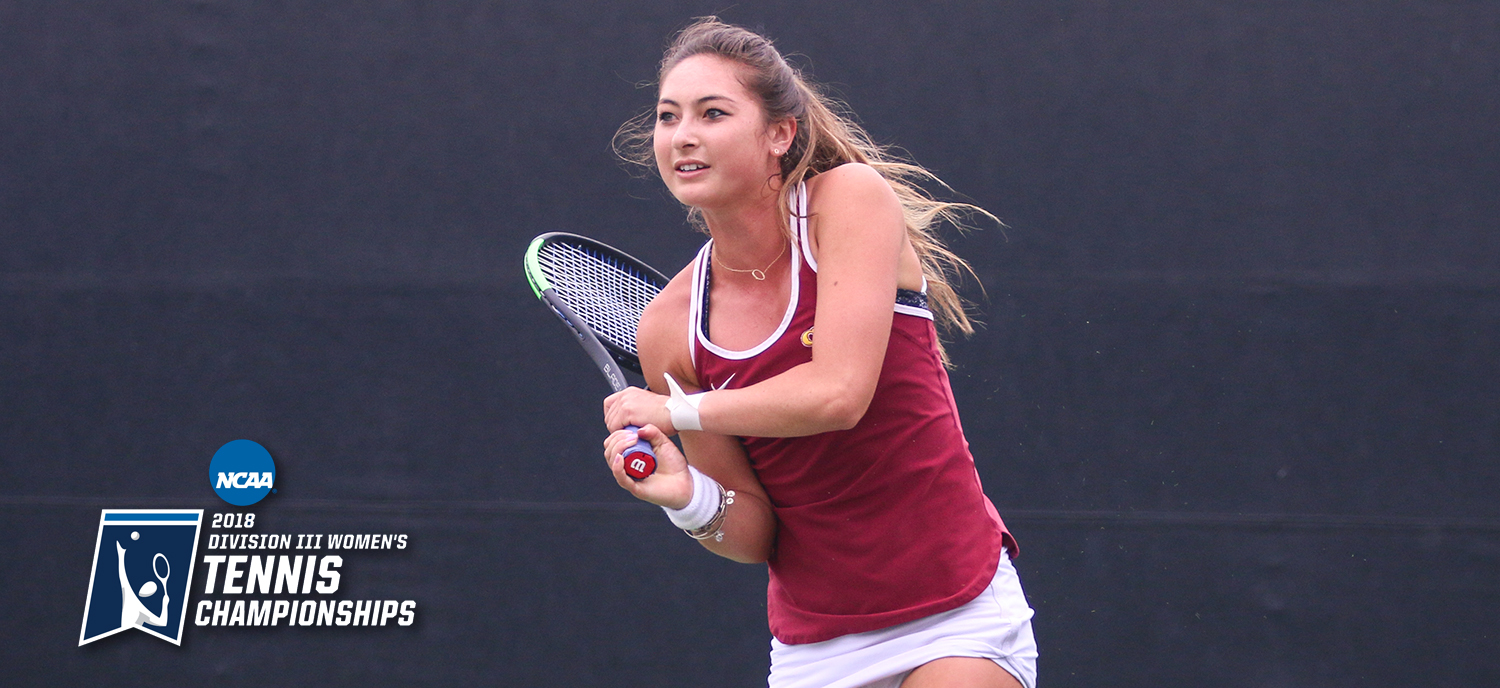 Catherine Allen advanced to the quarterfinals with a pair of victories on Thursday. (photo credit: Alisha Alexander)