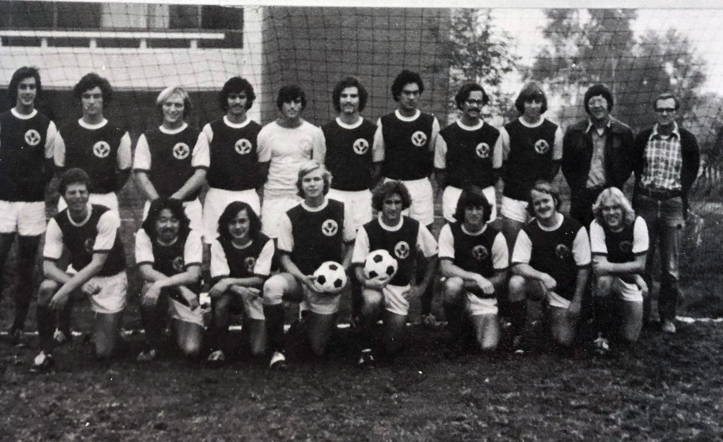 The 1974 team photo