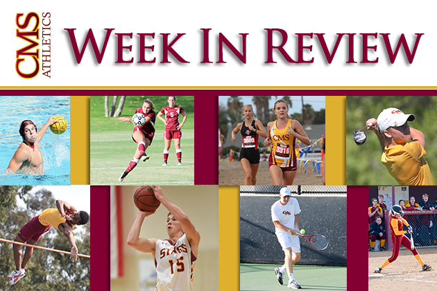 CMS Athletics Week In Review (4/4 - 4/10/16)