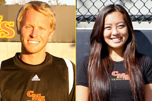 Lane And Lim Named SCIAC Athletes Of The Week