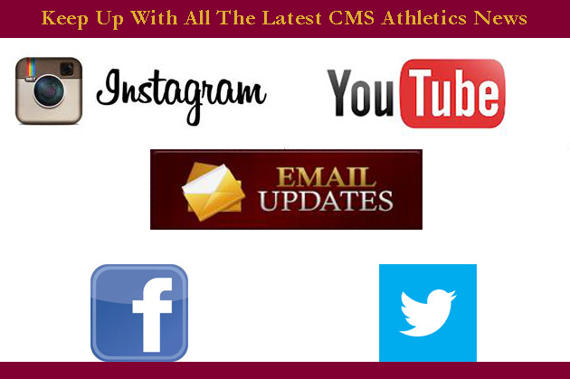 Follow CMS Athletics with email updates and on social media