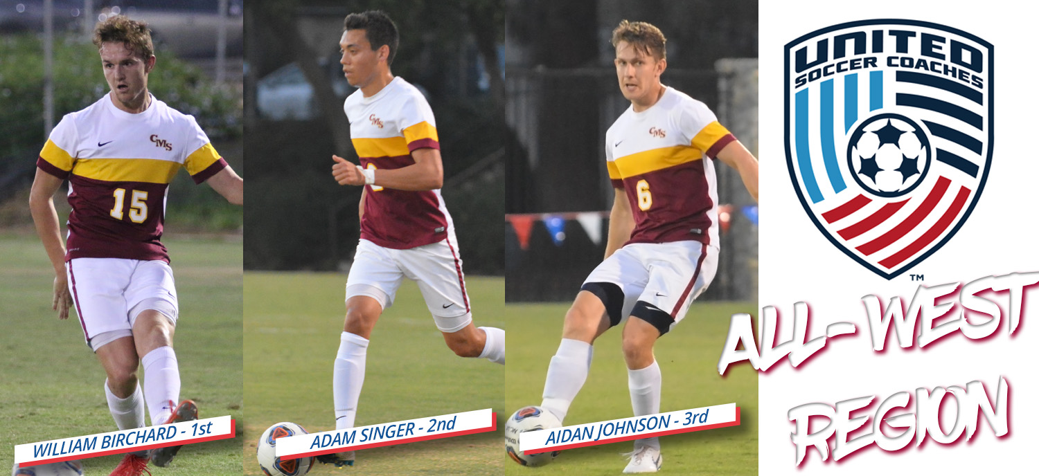 CMS Men's Soccer Has Three Players Named to All-West Region Team