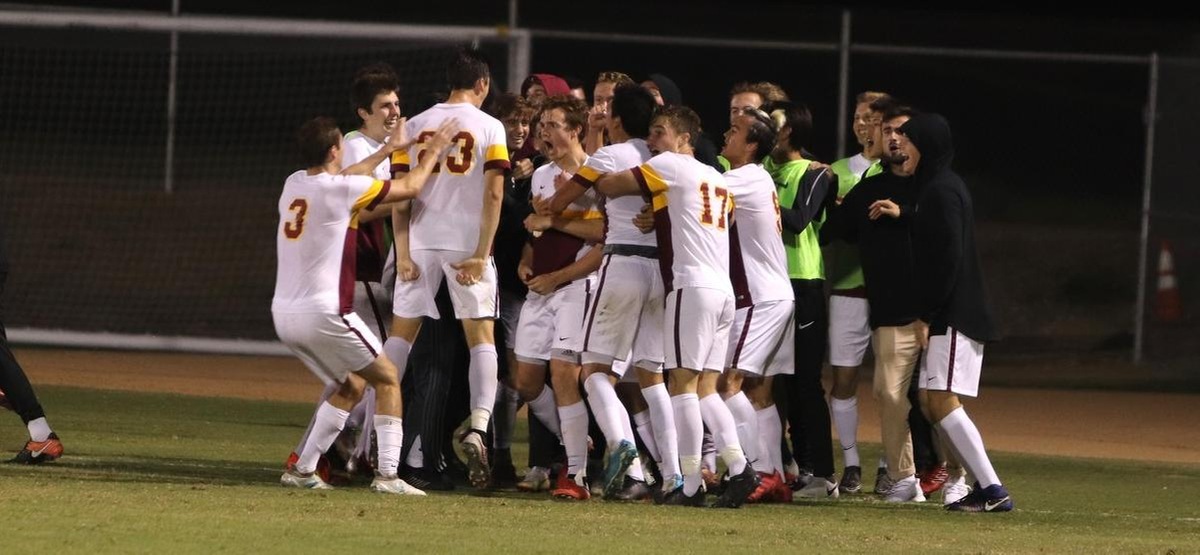 Alone In Front! Birchard's Free Kick Gives CMS Men's Soccer Sole Possession of First Place