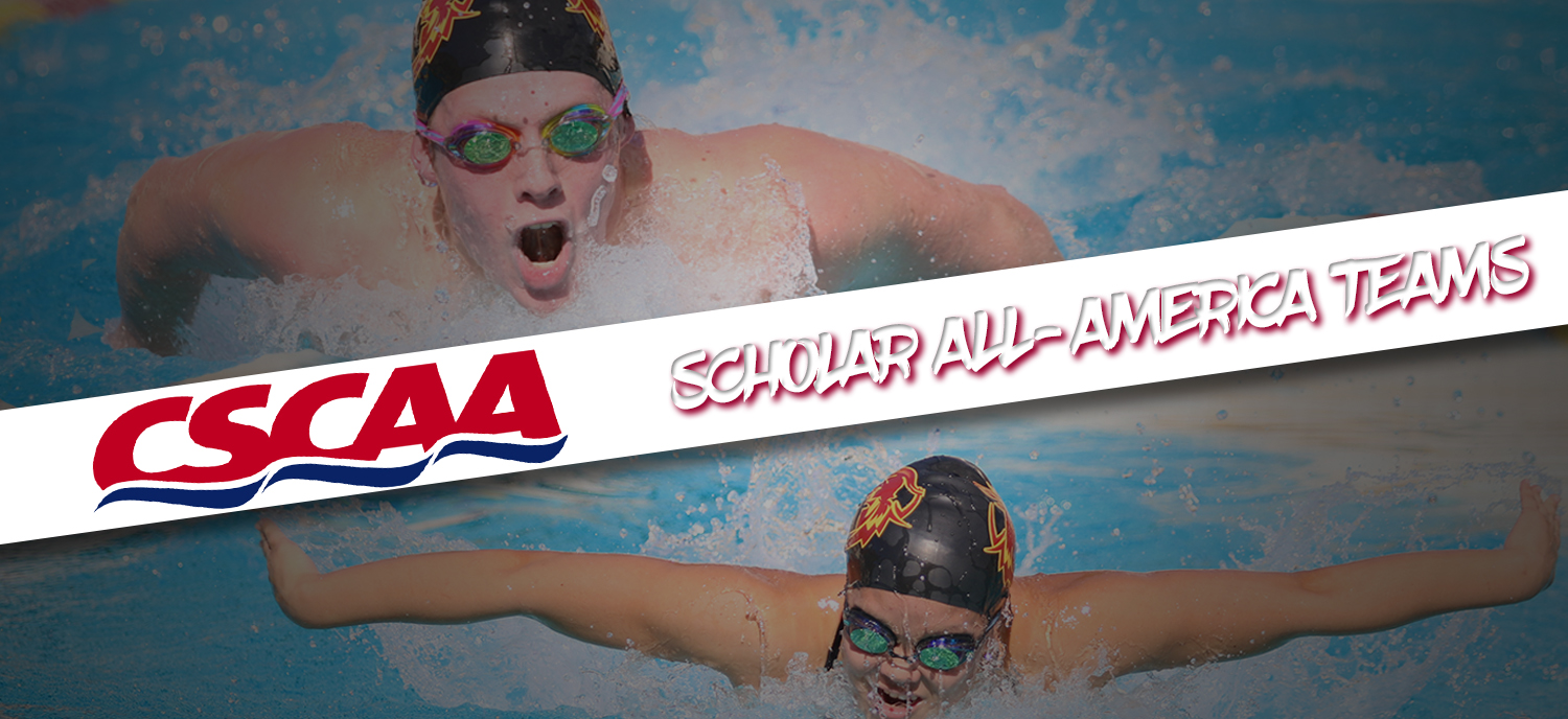 Both CMS teams were recognized this year for their academic success by the CSCAA.