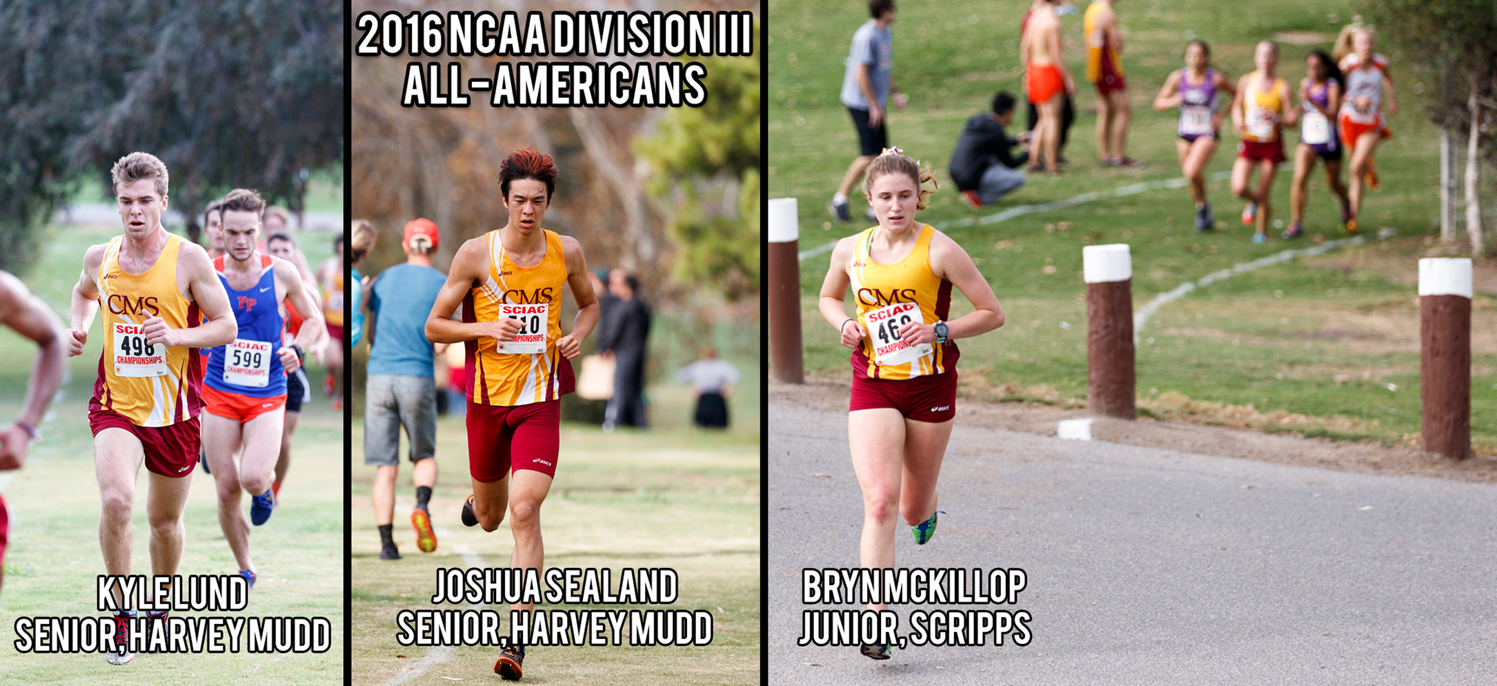 Lund, Sealand, McKillop earn All-American honors