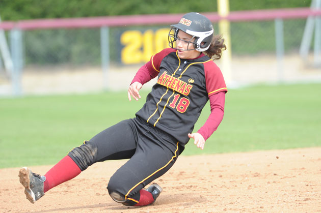Four Athenas Named NFCA All-West Region, Most In SCIAC