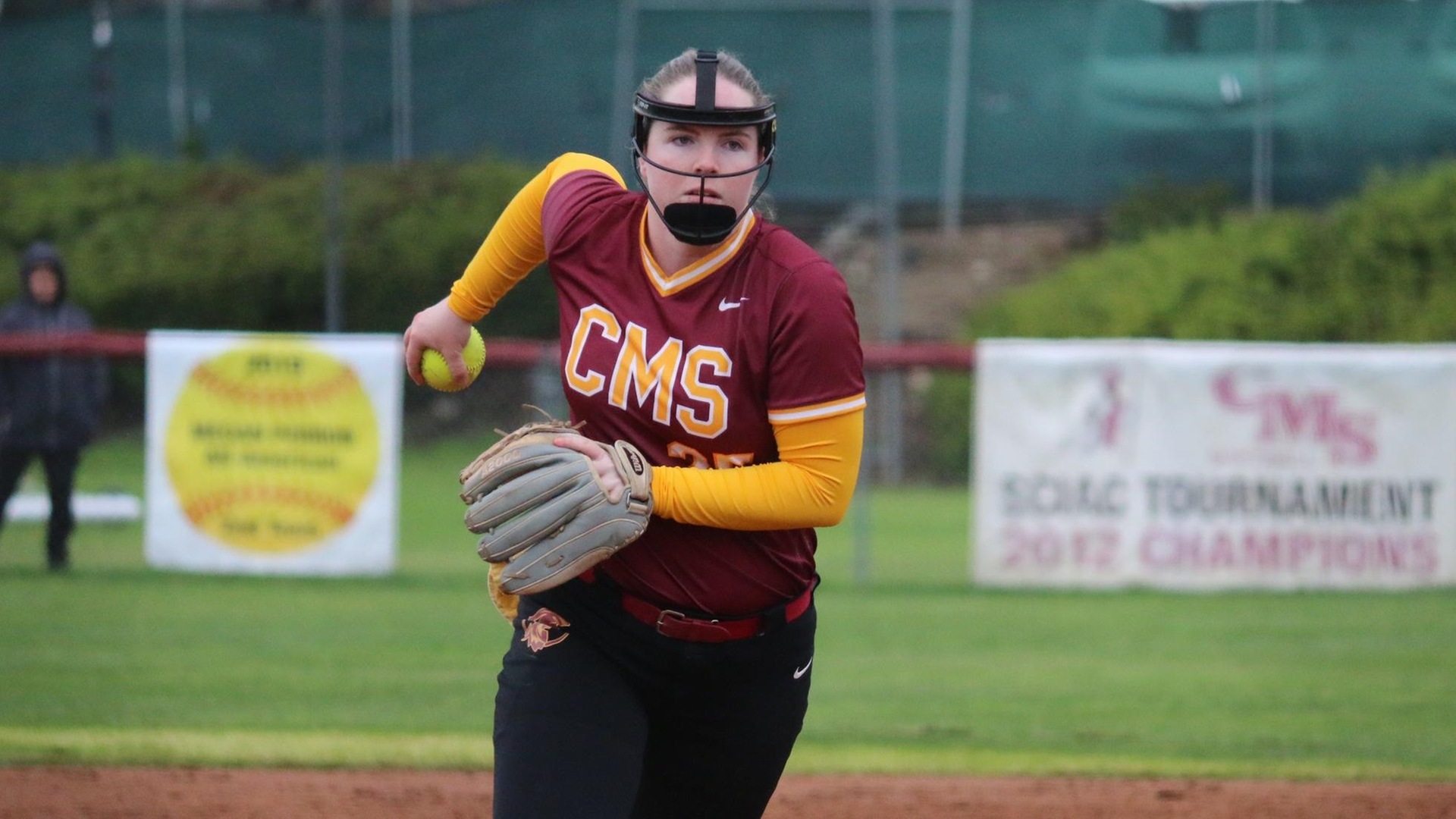 Maya Loper threw 6 shutout innings in the series finale with Chapman