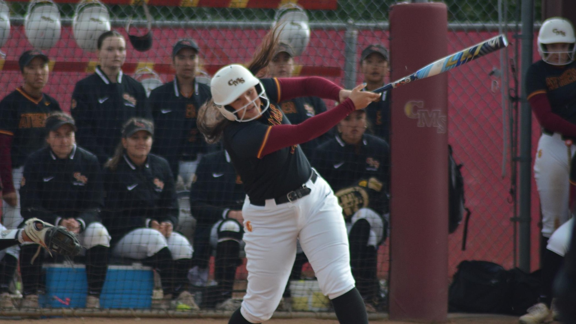 Madison Gonzalez was 2-for-3 with the game-winning squeeze (photo by Ruby Marks)