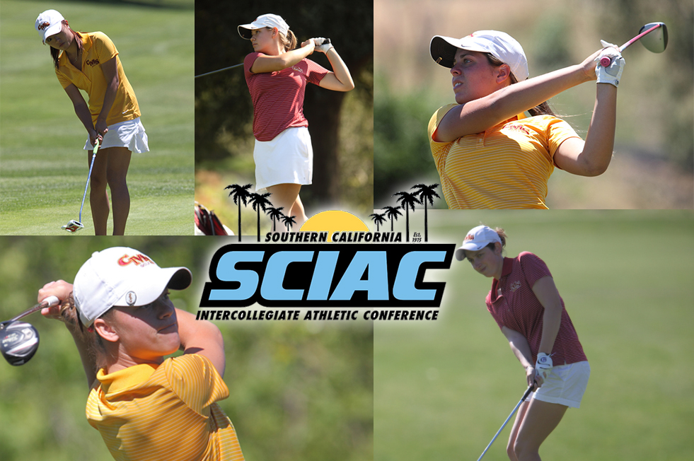 Five Athenas named to All-SCIAC golf teams