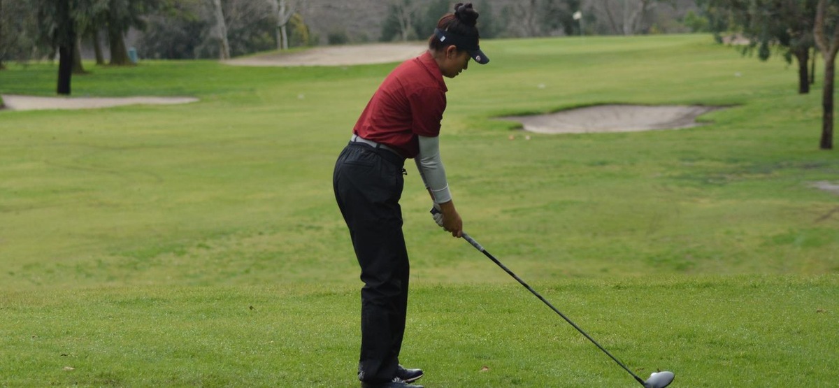 Amy Xue is tied for first after the opening round of the George Fox Invitational