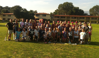 CMS Hosts Clinic For Local Laxers