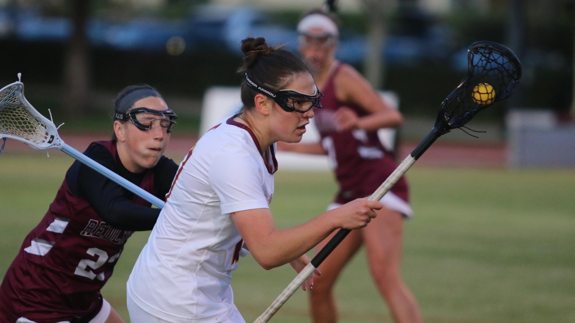 Emme McMullen had 4 goals to lead CMS in scoring (photo by Sun Young Byun)