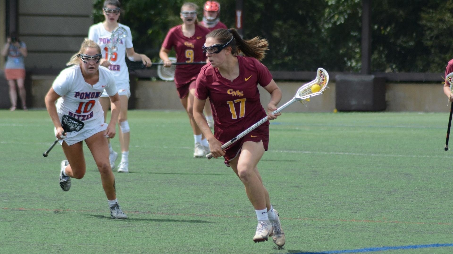 Emme McMullen had five goals to lead the Athenas