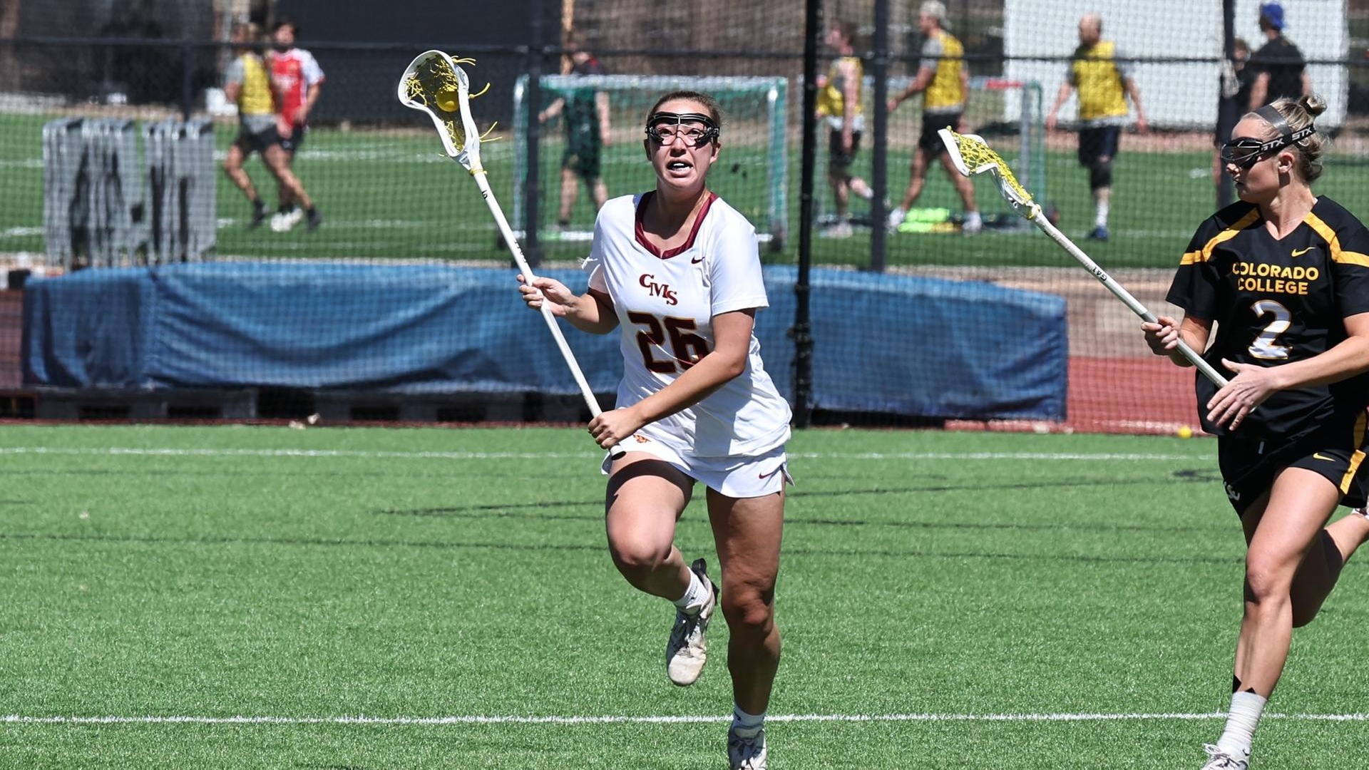 Paige Morgan had two goals and two assists (photo by Charlie Lengal)