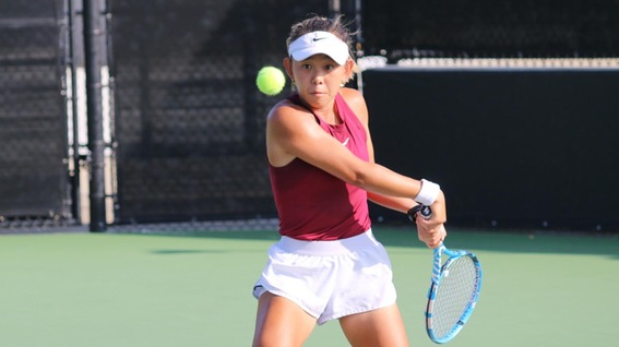 Muduo Zhou won 8-0 in doubles, and 6-0, 6-1 in singles