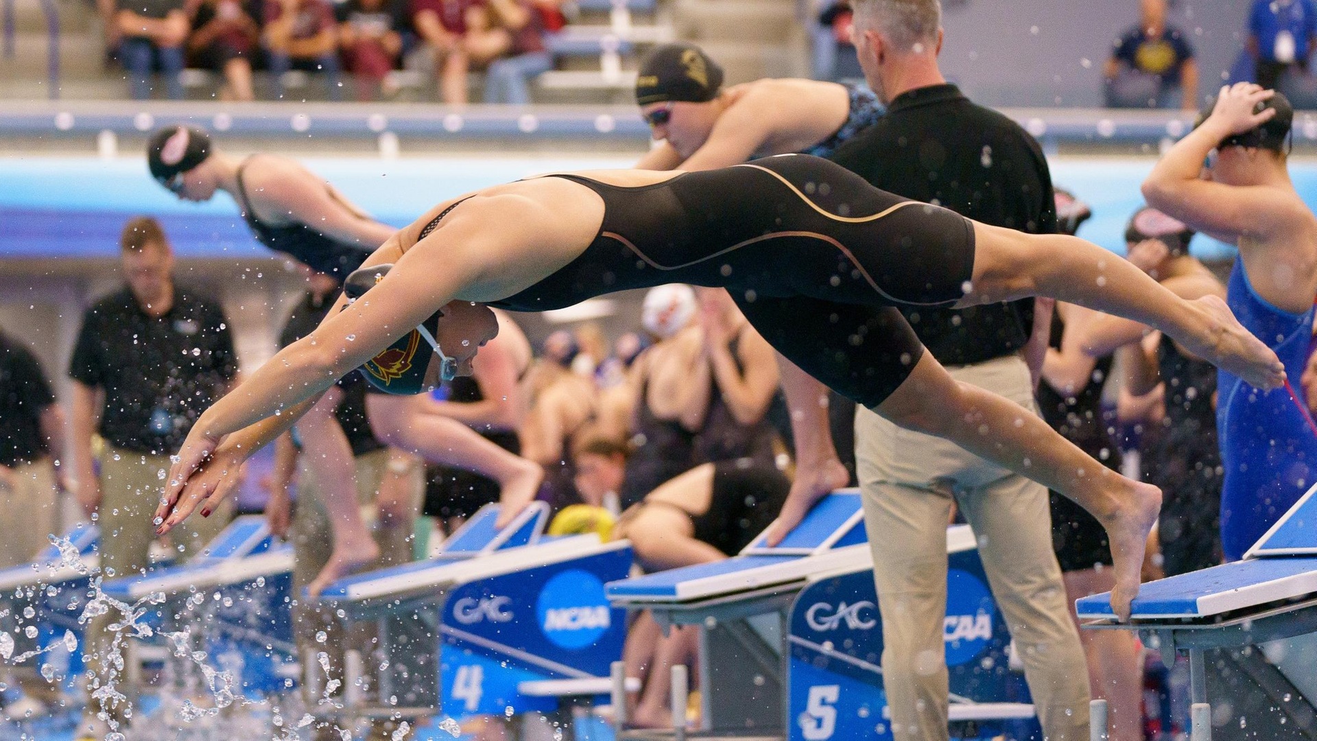 Mackenzie Mayfield was part of four All-America relay teams this week