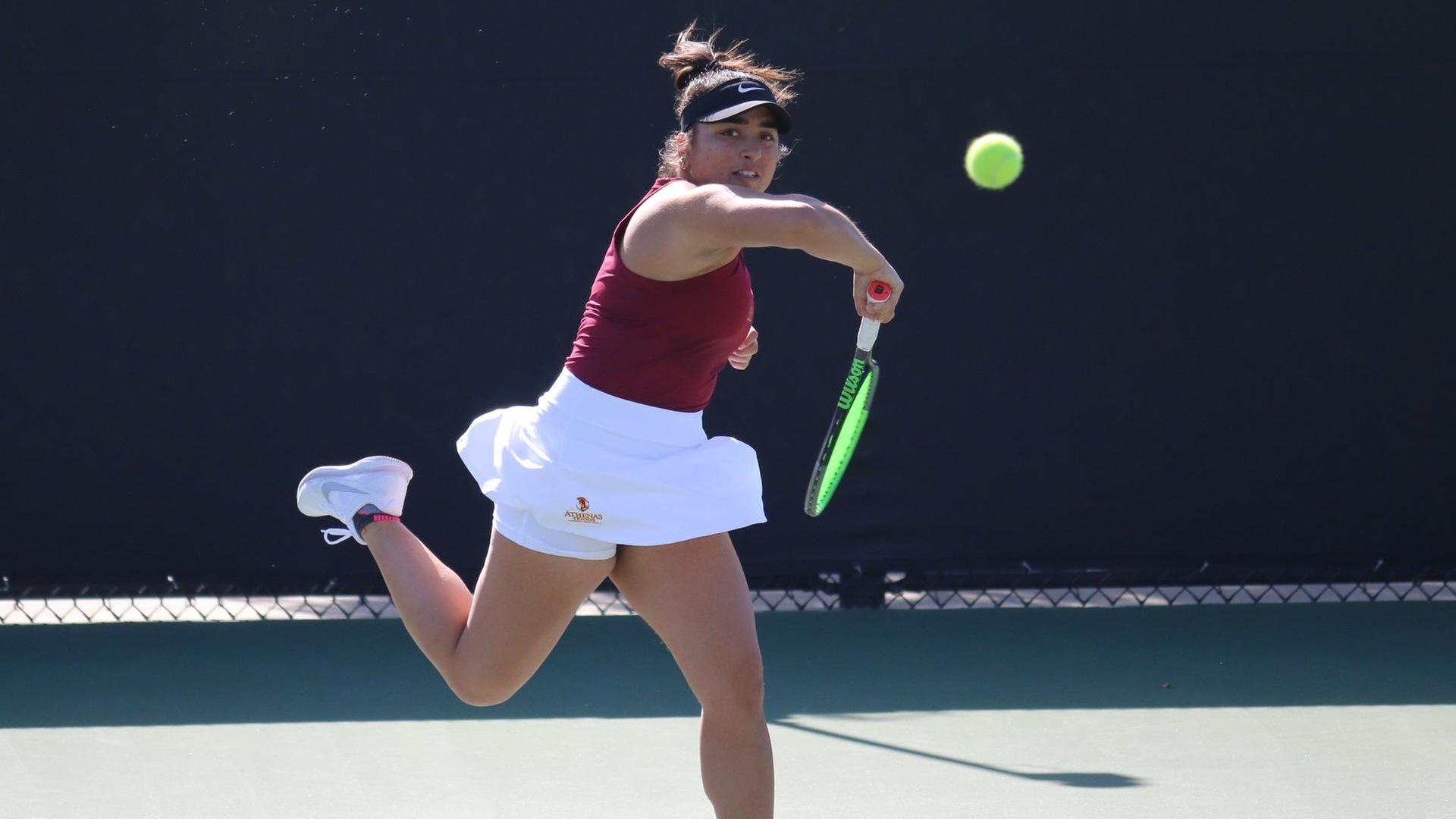 Alisha Chulani earned wins at No. 1 singles and No. 1 doubles.