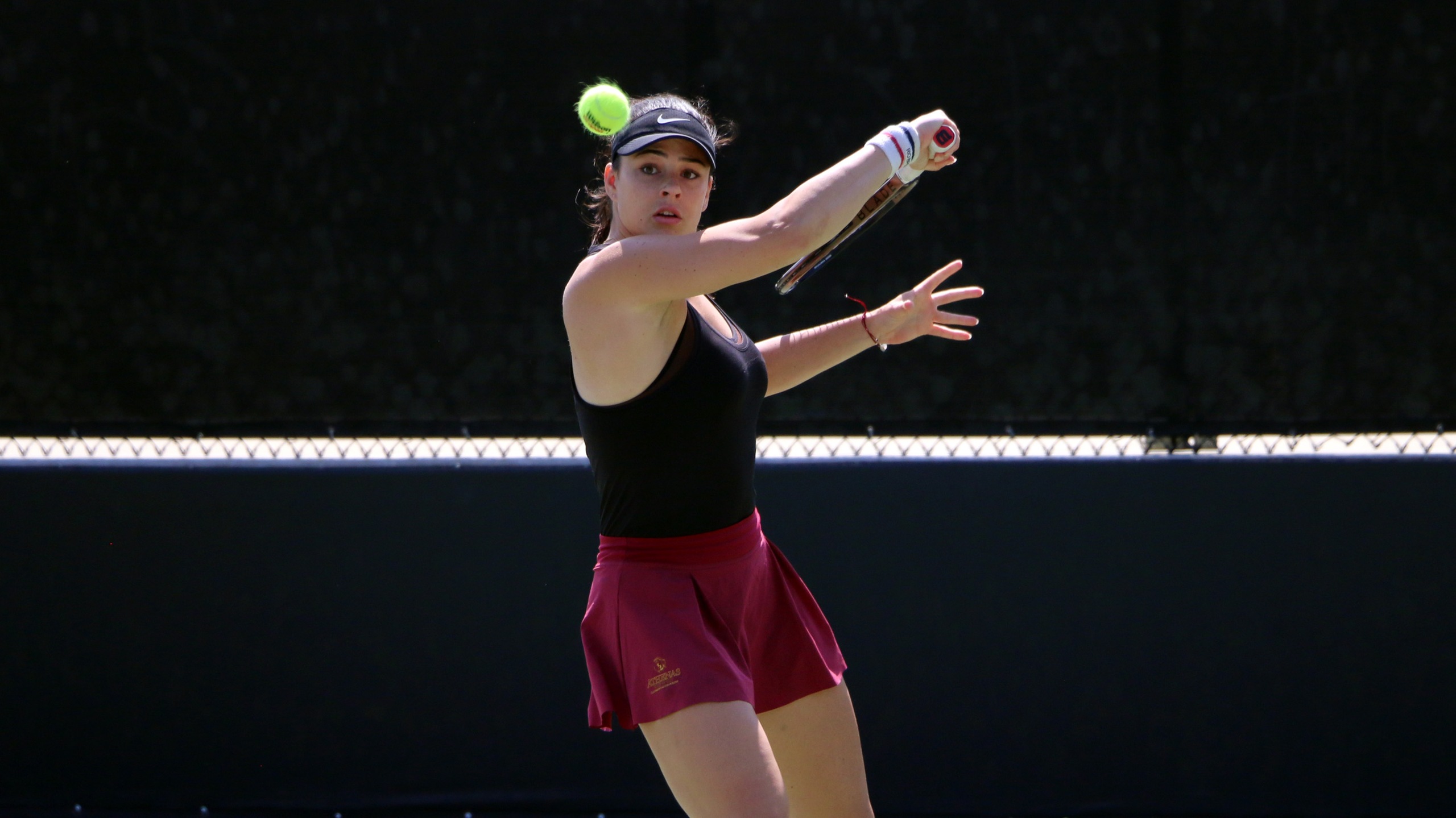 Jade Haller had a 6-1, 6-0 win at No. 4 singles