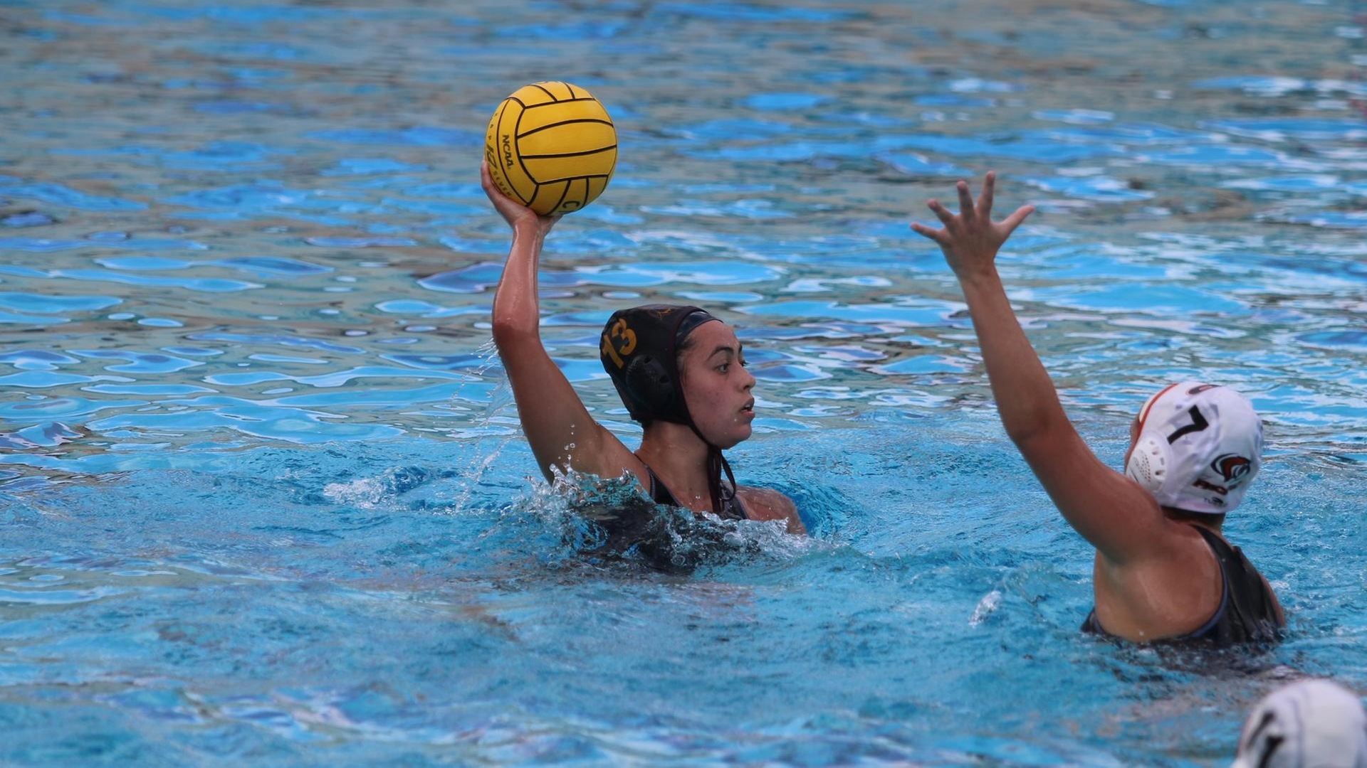 Caitlin Muñoz scored twice against Redlands and sealed the Biola win late