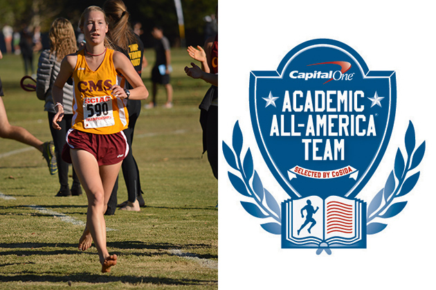 Eslinger selected to CoSIDA Academic All-District First Team