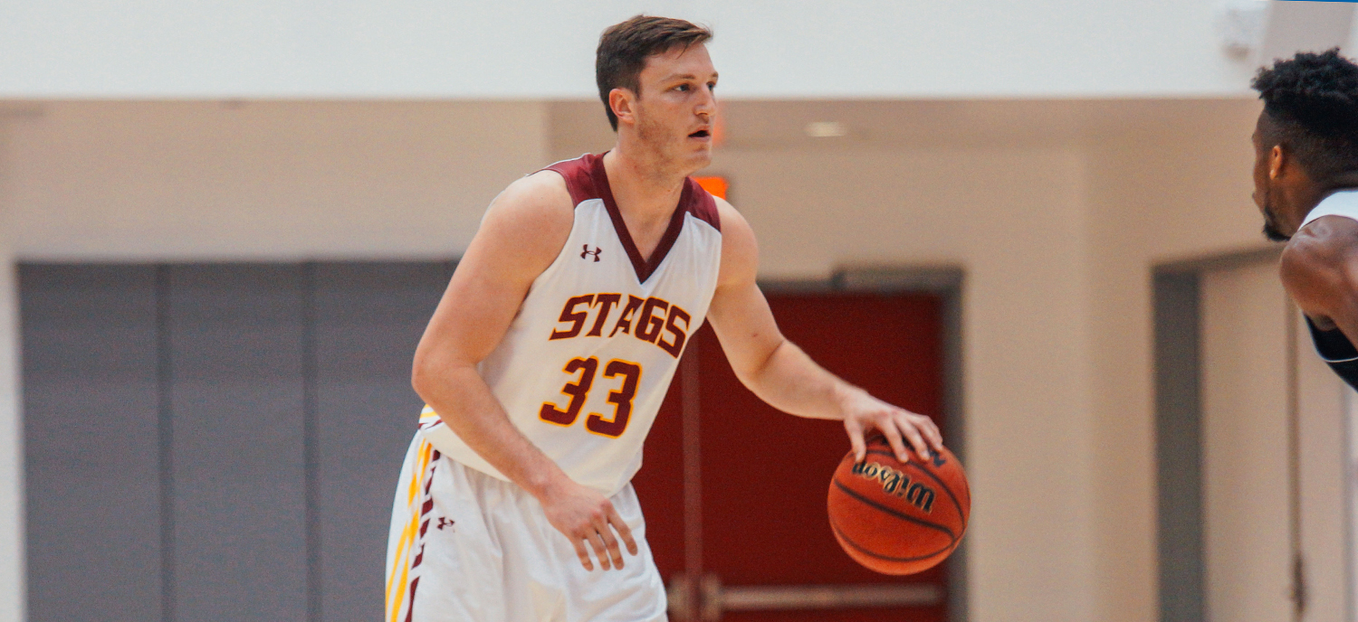 Jack Ely led the Stags with nine rebounds on Friday.