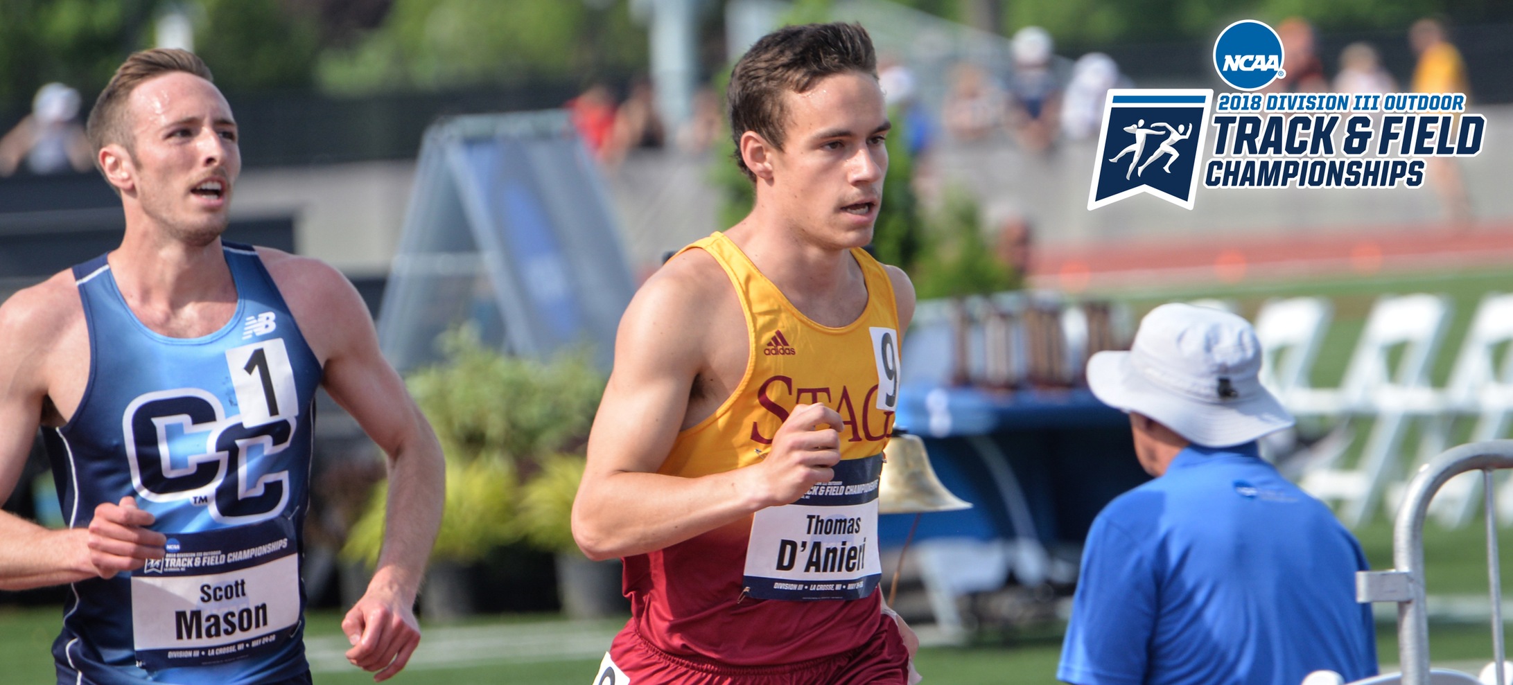 Thomas D'Anieri will race for the steeplechase National Title on Saturday. (photo credit: Chris Spells)