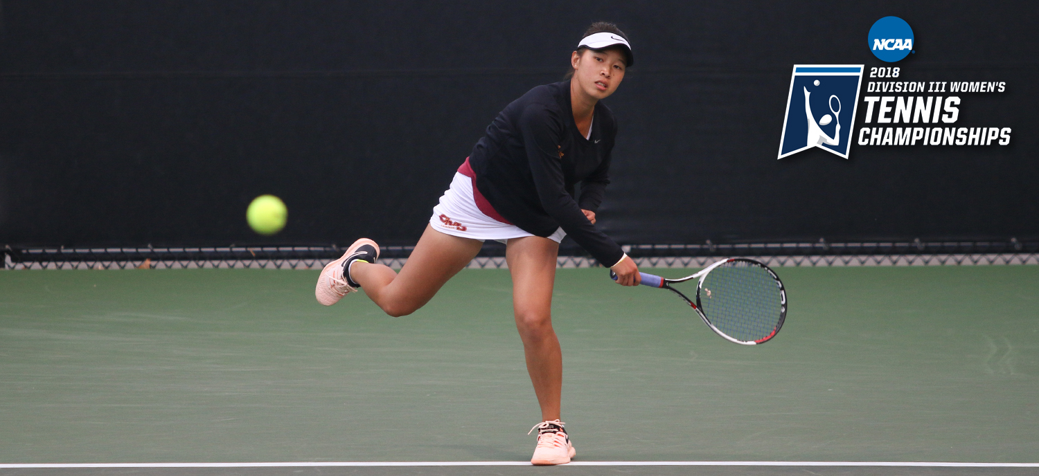 Nicole Tan and the Athenas completed the 2018 season on Friday in the NCAA doubles tournament. (photo credit: Alisha Alexander)