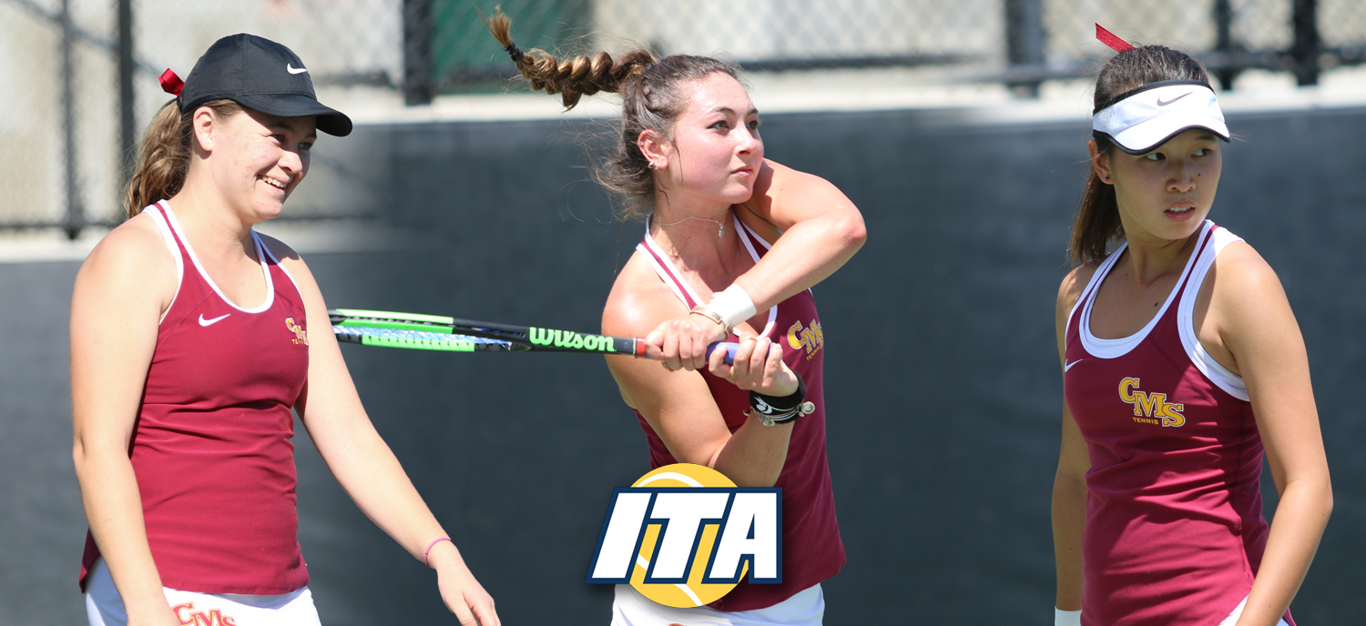 L to R: Brown, Allen, Tan earned All-America honors from the ITA.