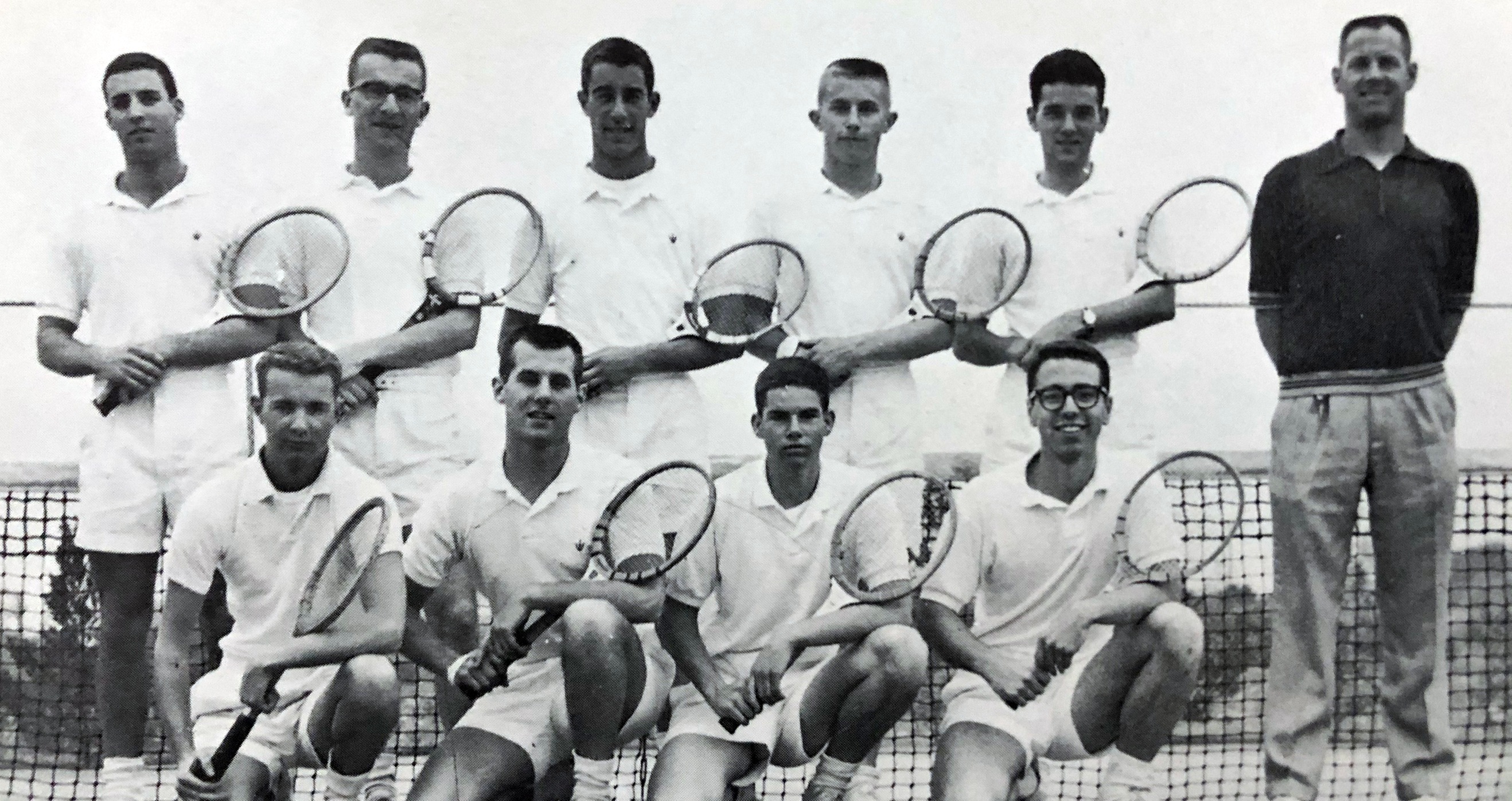 The 1960 men's tennis team
