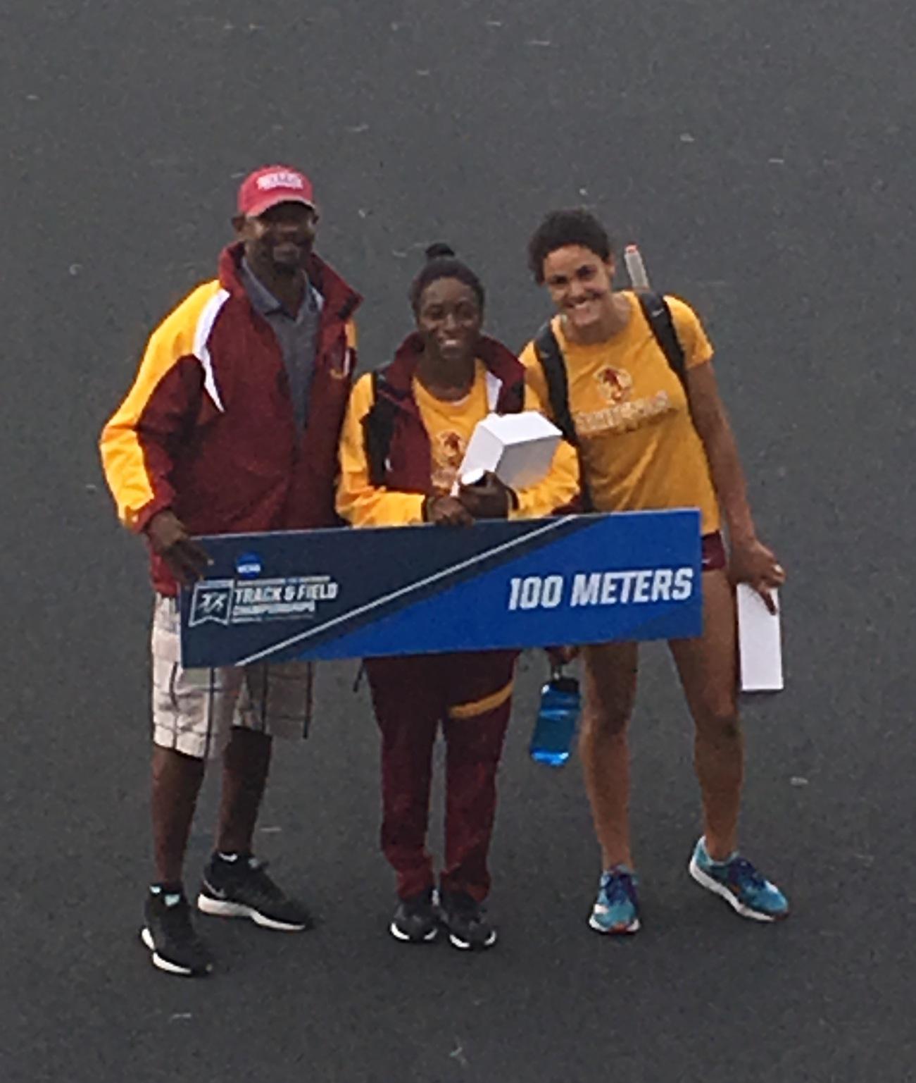 Tyra Abraham after 2016 national title