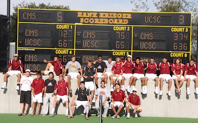Men's Tennis Wins Regional - On to NCAA Elite 8