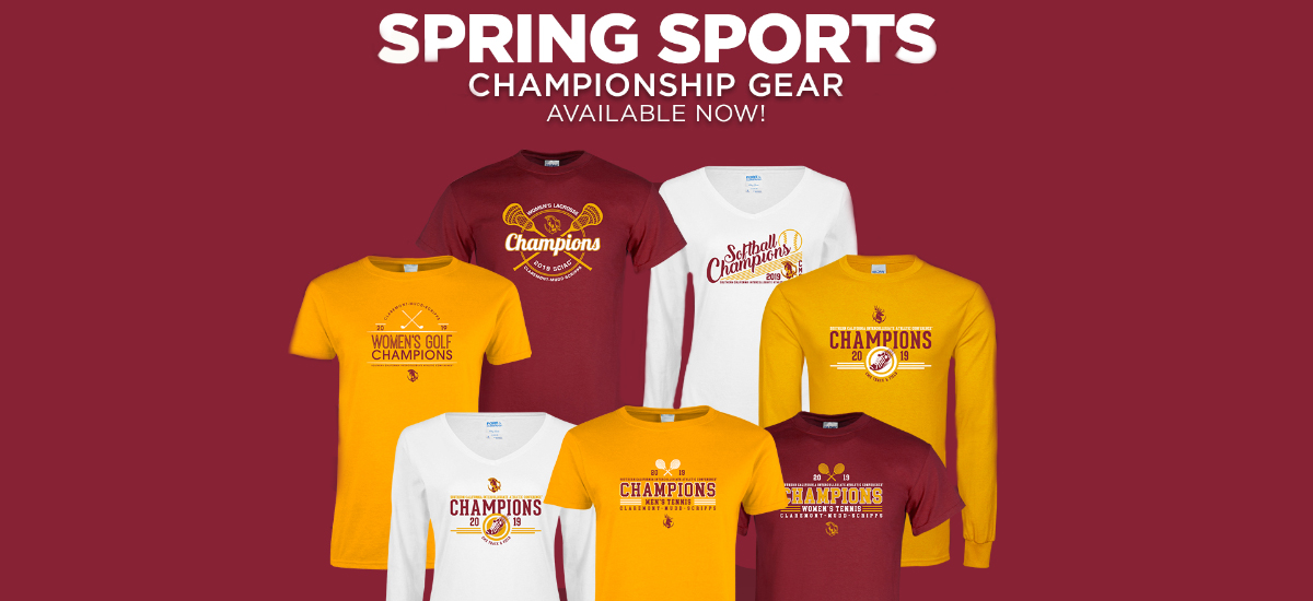 Spring SCIAC championship merchandise