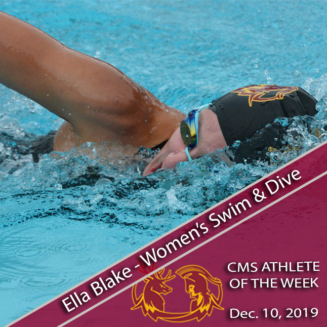 Ella Blake - Women's Swim and Dive