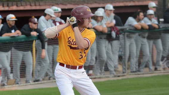 Patrick Gavin was 5-for-8 with 5 RBI in the Redlands home doubleheader