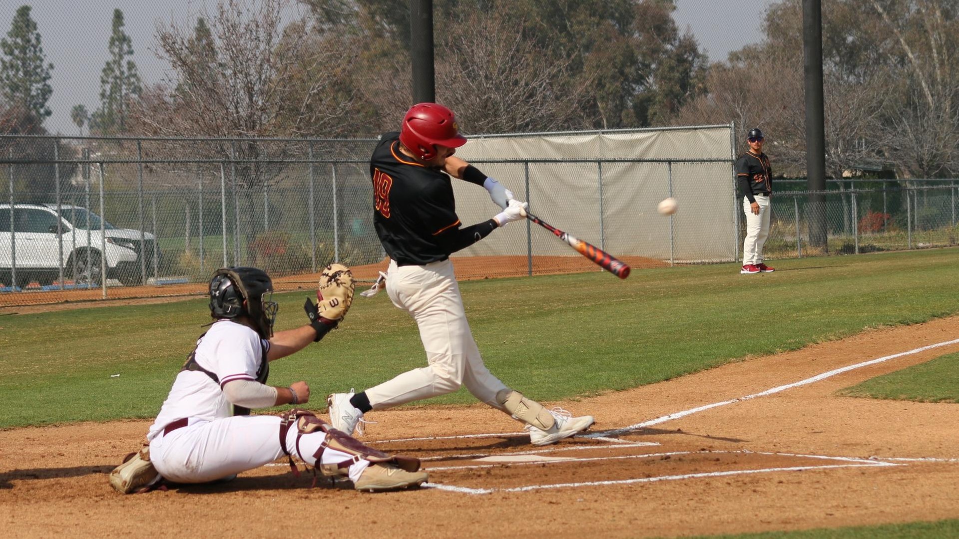 Julian Sanders was 5-5 with six RBI against Crown (photo by Thomas Walker)