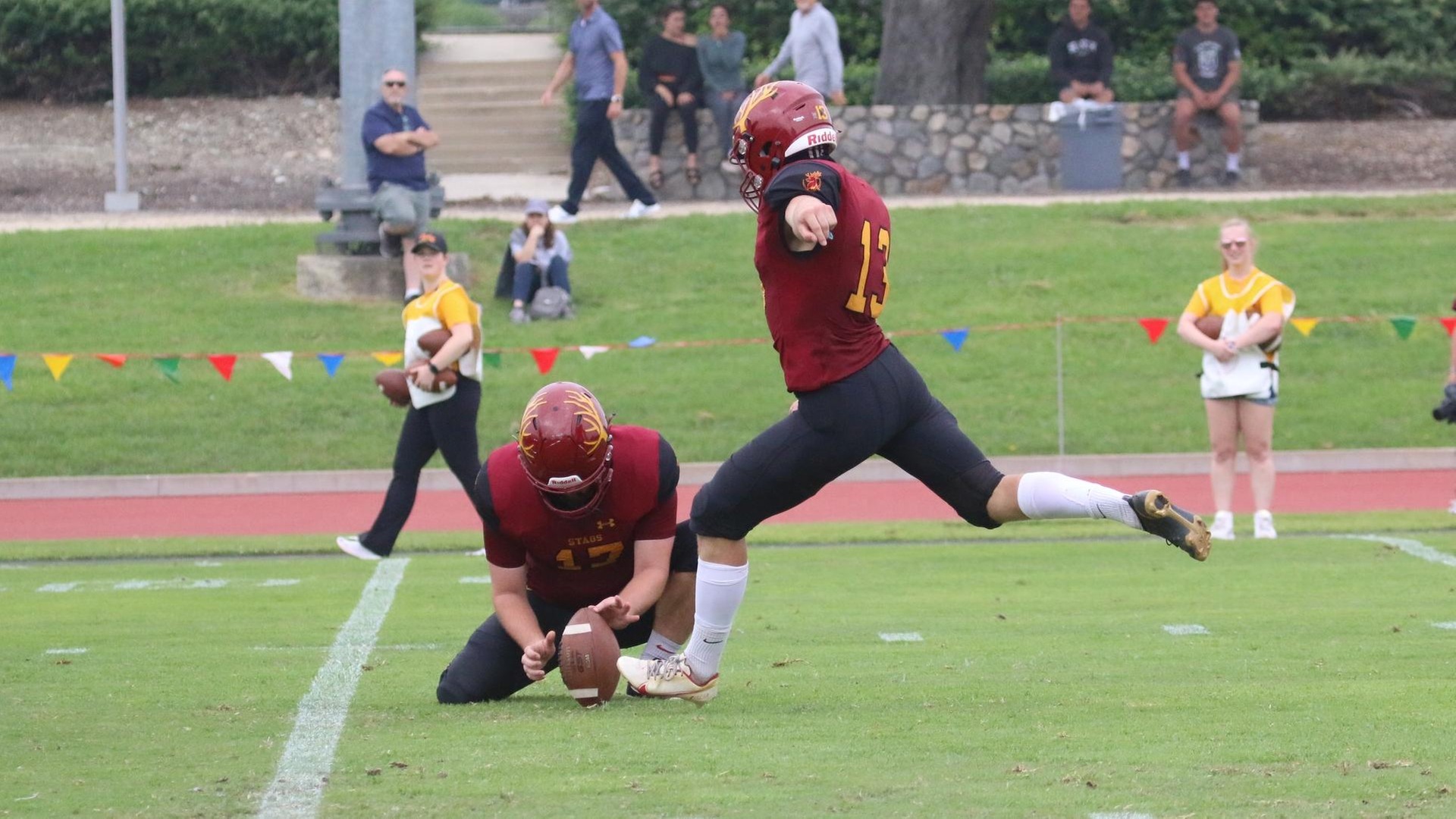 Rich Brutto's game-winner was a career long 47-yarder (photo by Eva Fernandez)