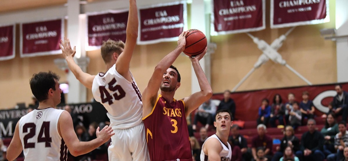 CMS Men's Basketball Uses Big Second Half to Pull Away From Willamette