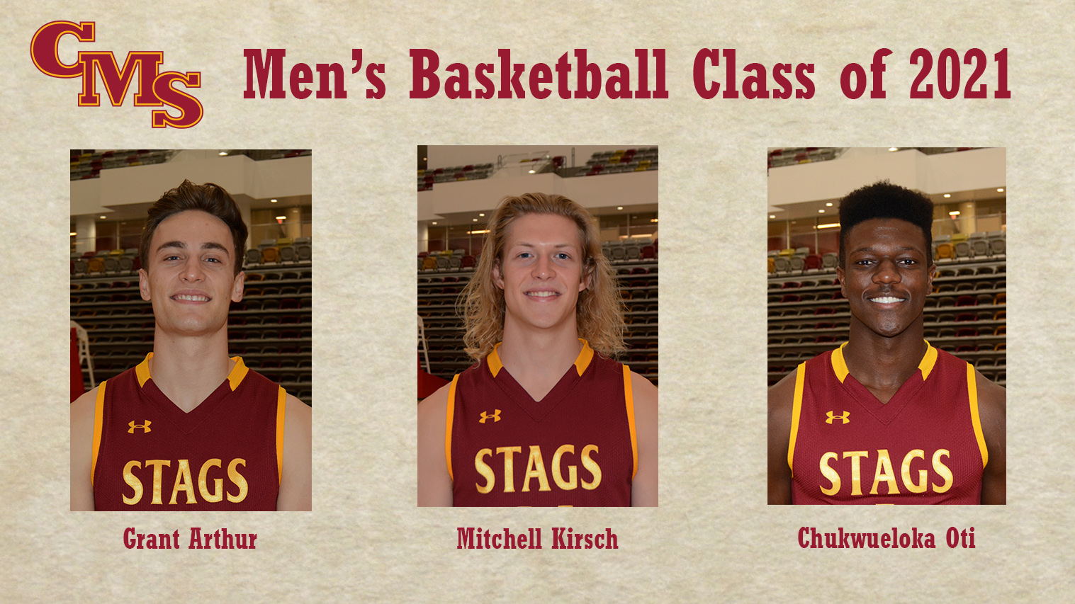 Head Shots of the CMS Men's Basketball Class of 2021