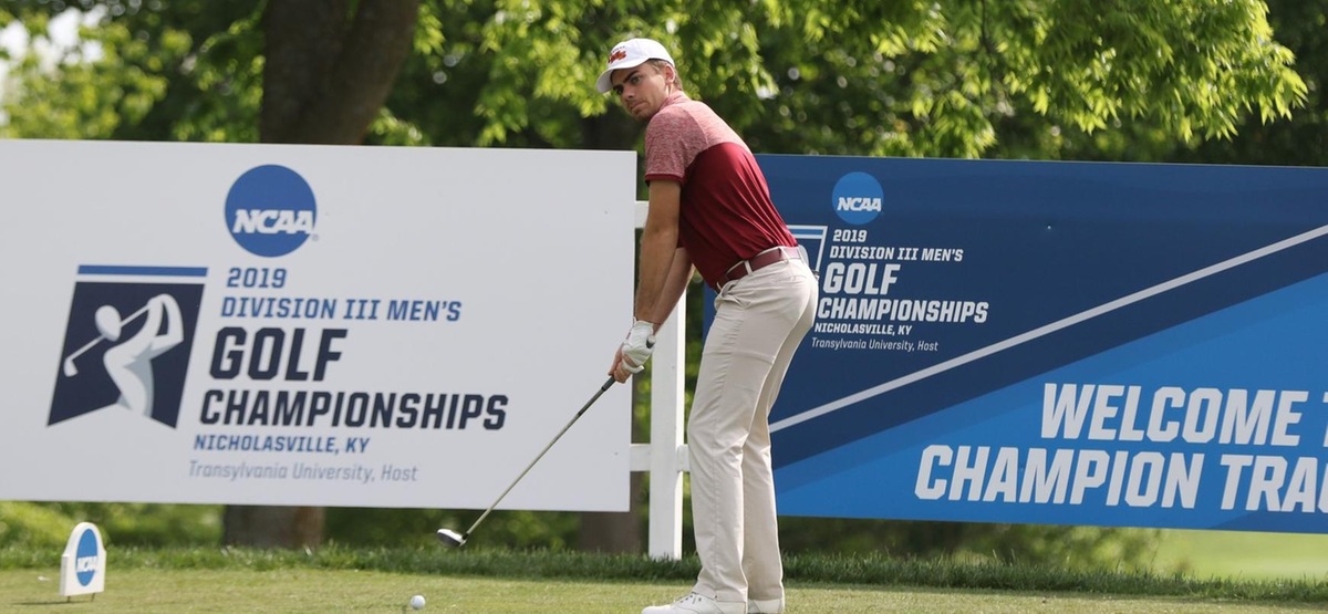 Austin Long shot -1 over his last 12 holes on Day 3 of the NCAA Championships (photo by Justin Sweeney)