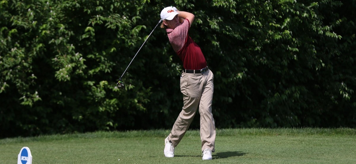 Alex Wrenn shot a 74 as CMS is in 10th place at the midway point (Justin Sweeney photo)