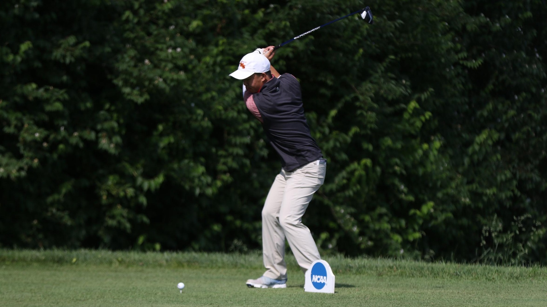 Mason Chiu stands at -4 after two straight 70s