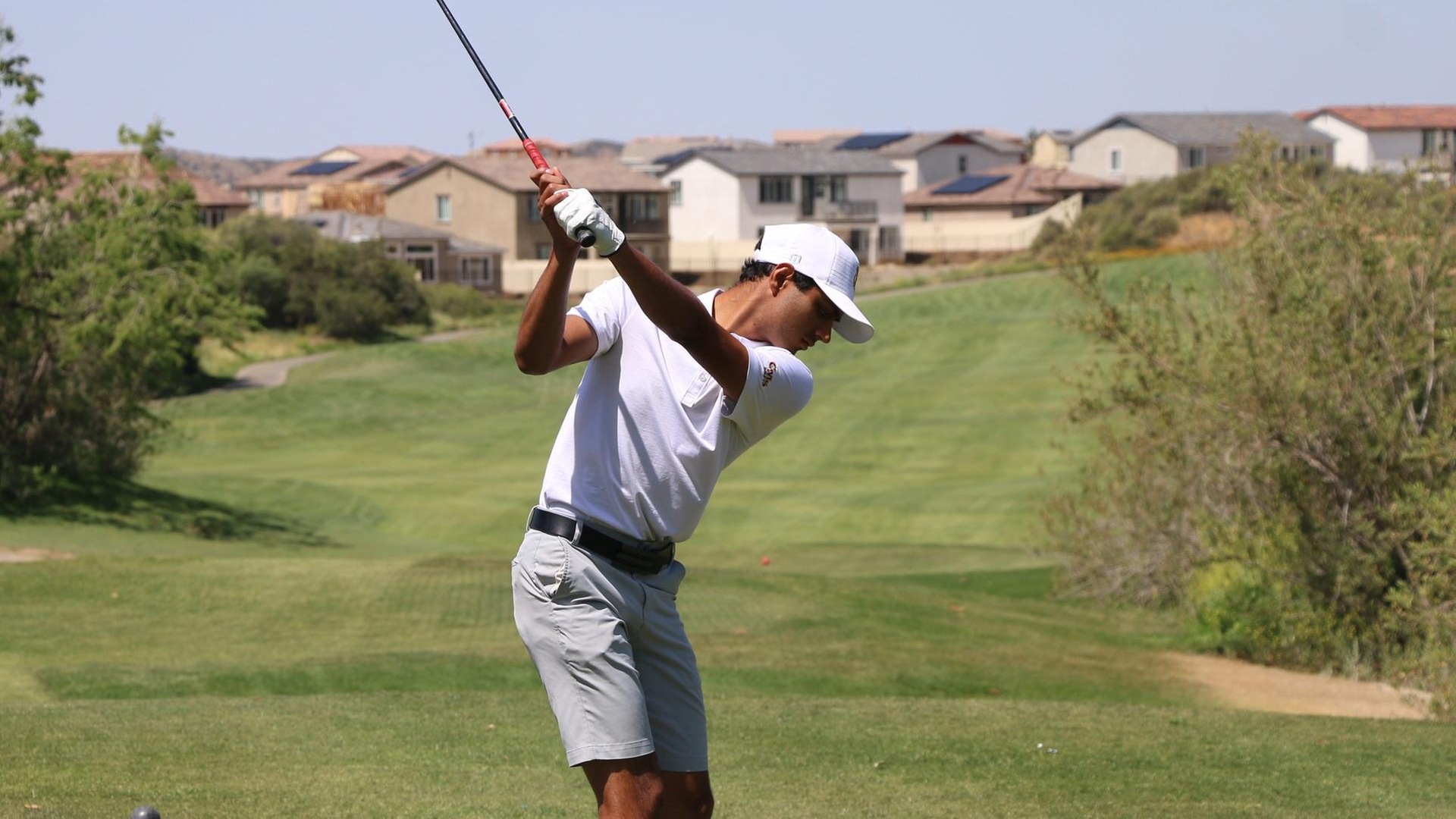 Vikram Chatterjee played all three of his rounds under par