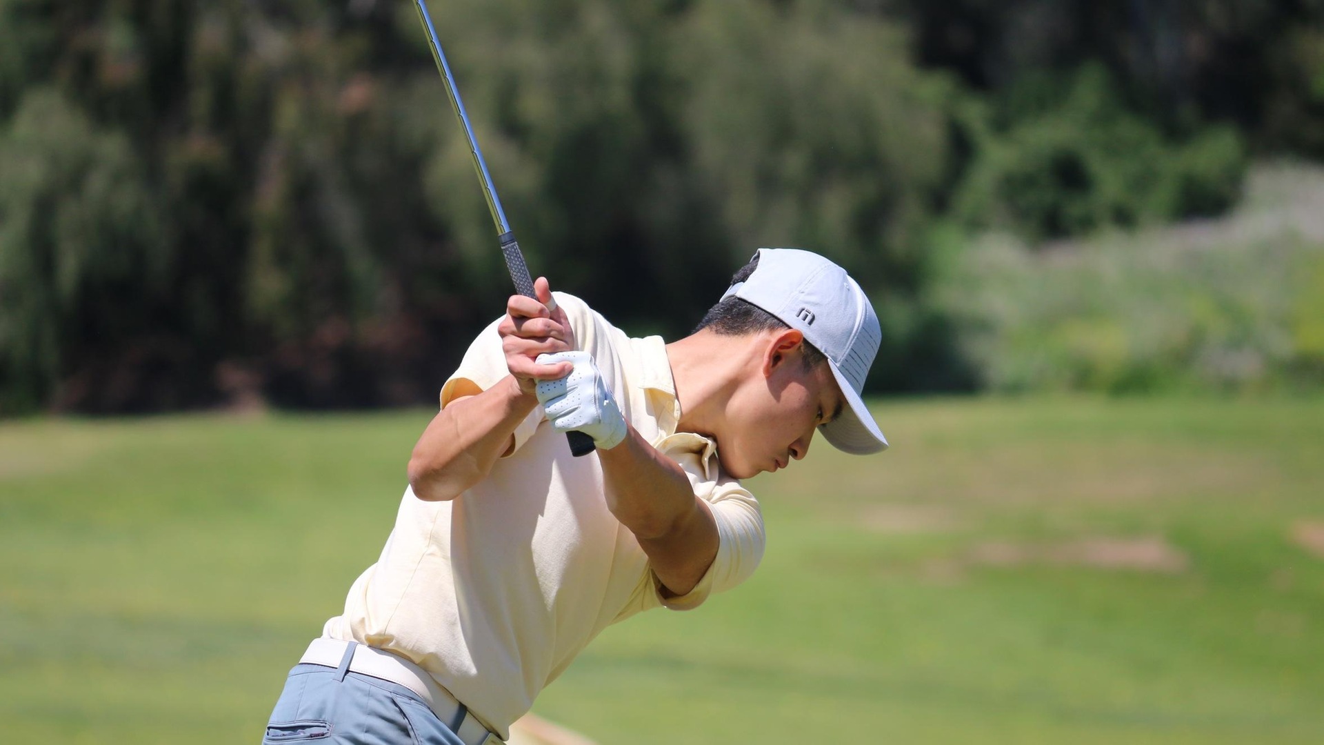Michael Ma had a 70 to tie for the low round of the day