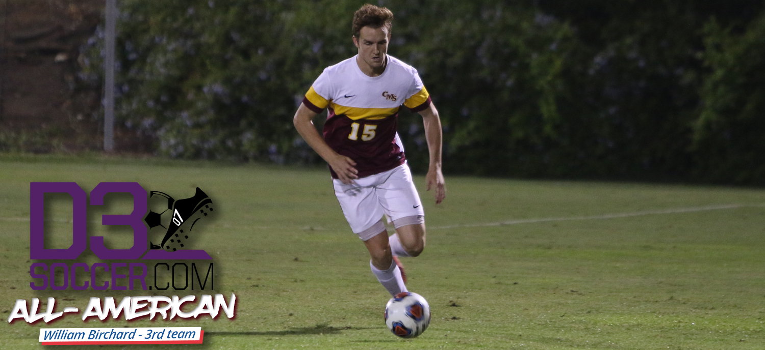 William Birchard Earns All-America Honors from D3soccer.com
